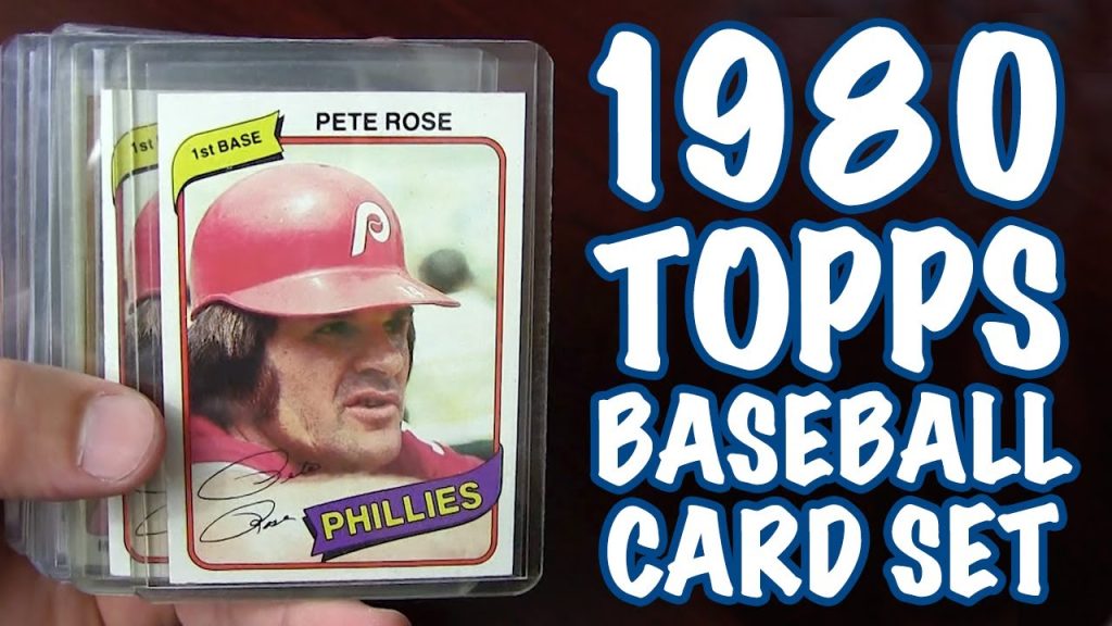 1980 topps baseball card set – complete vintage cards