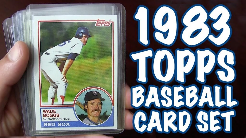 1983 topps baseball card set – classic baseball cards