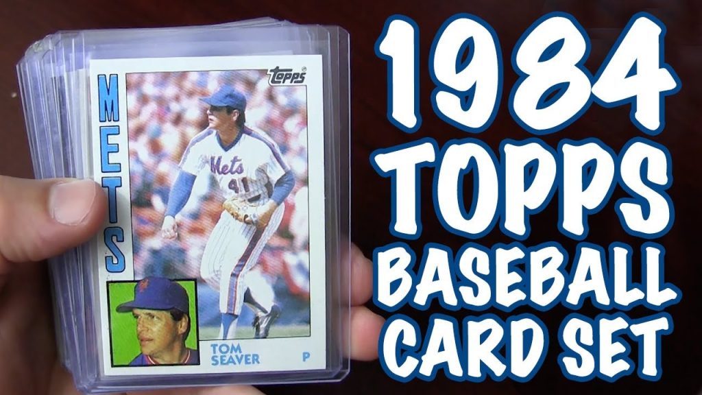 1984 Topps Baseball Card Set – Vintage Collector’s Set