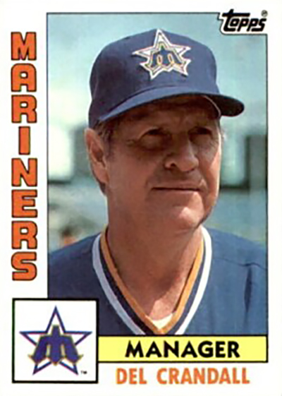 1984 topps dell crandall