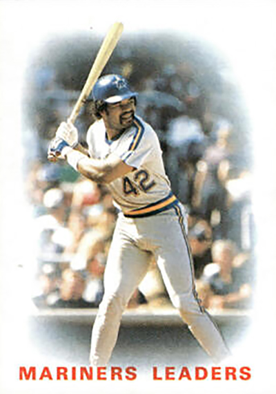 1986 topps mariners leaders