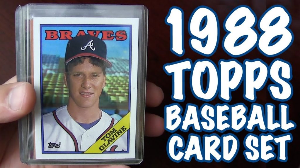 1988 topps baseball card set – classic card collection