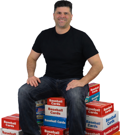 frank deblasi sitting on cards