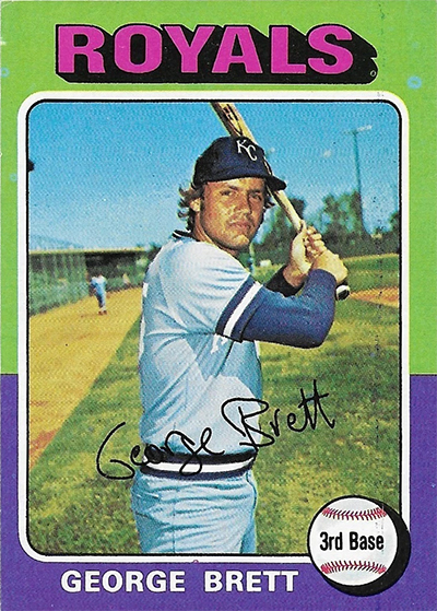 1975 topps george brett